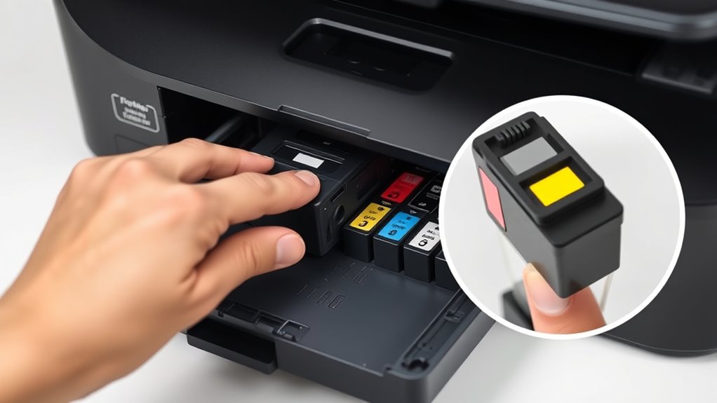 identify printer and cartridge