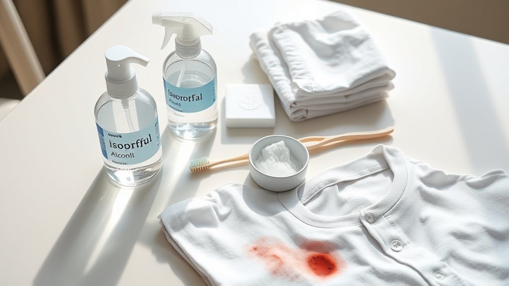 prepare test blot rinse