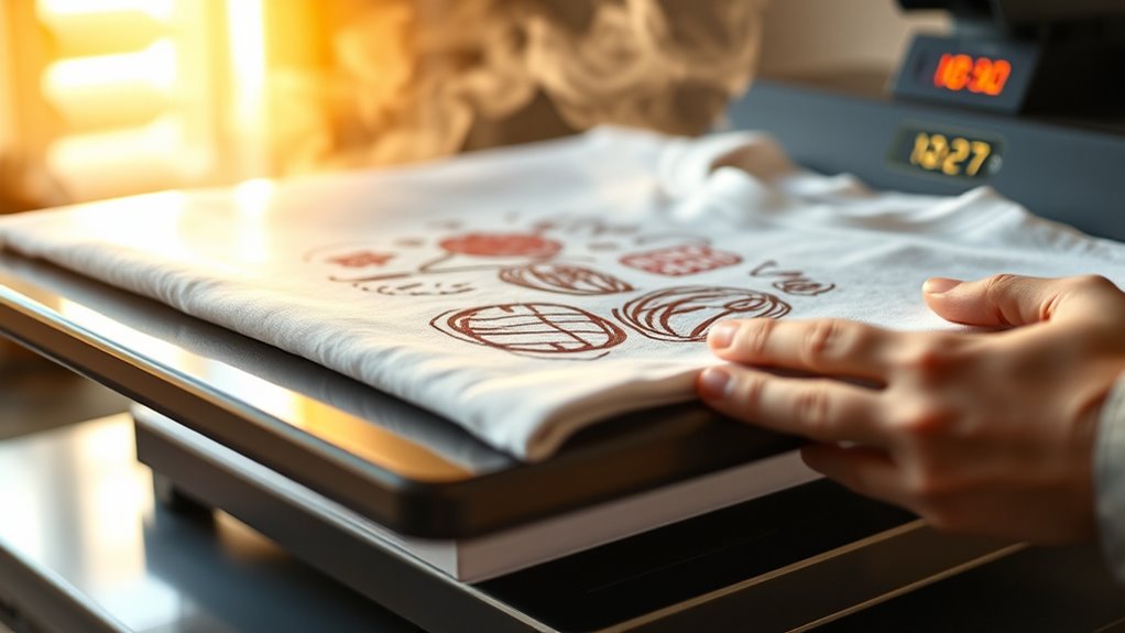 set heat press accurately