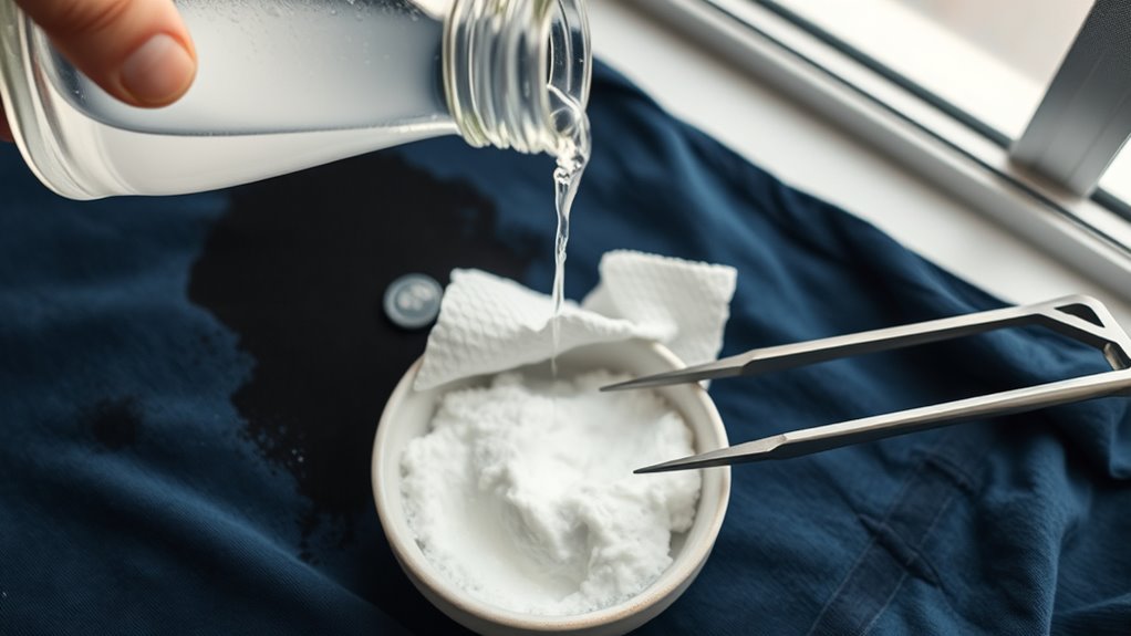 vinegar and baking soda