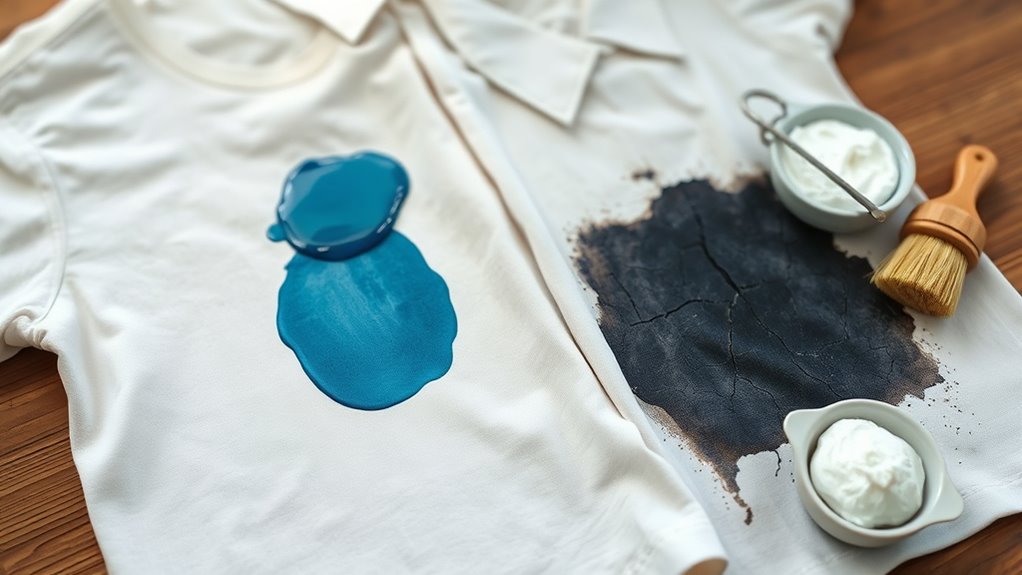 act quickly remove stains