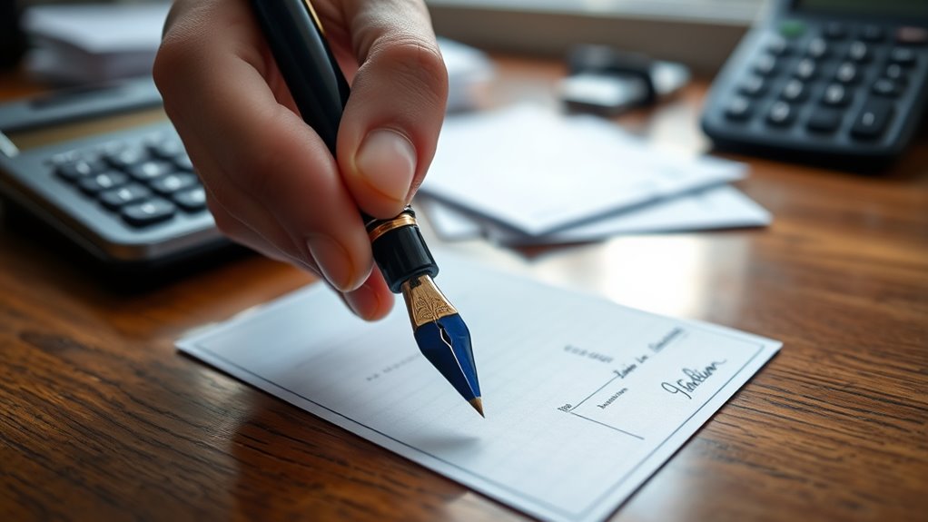 avoid blue ink mistakes