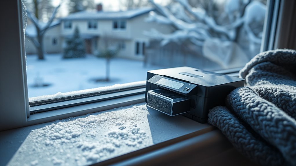 avoid leaving printer on