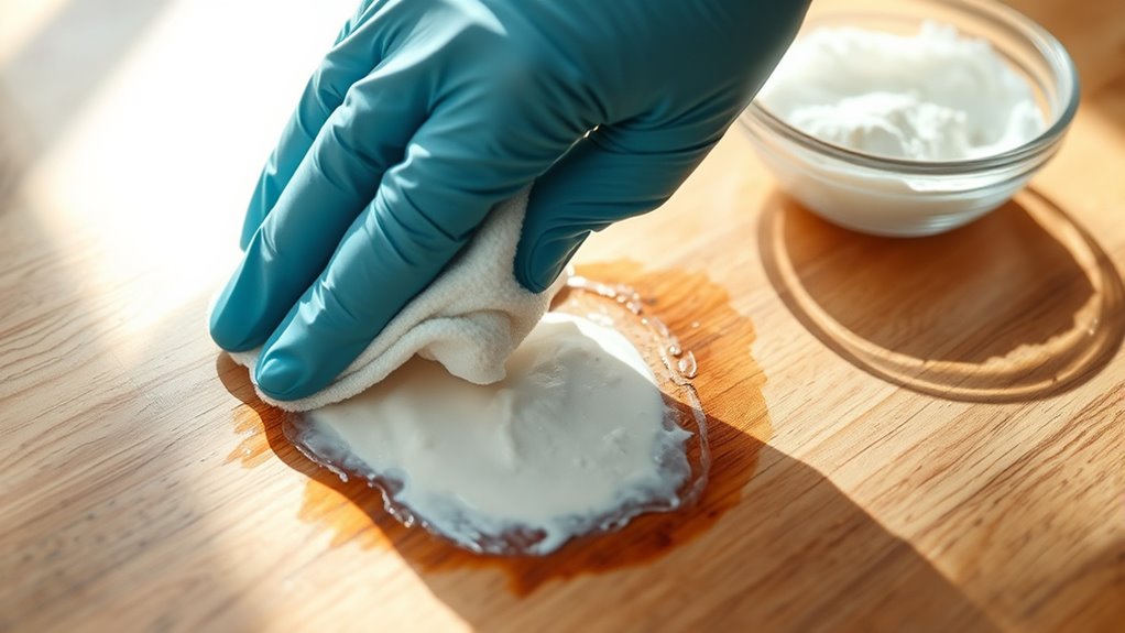 baking soda ink removal