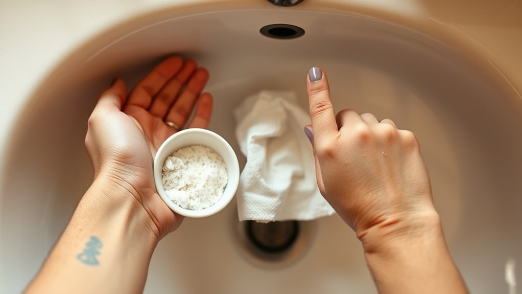 baking soda ink removal