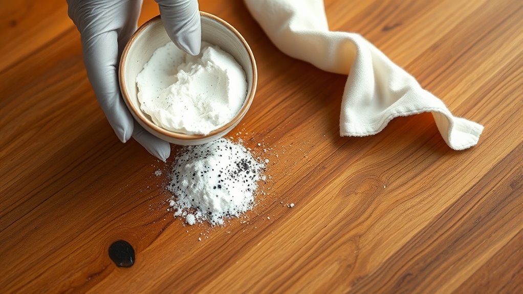 baking soda stain removal