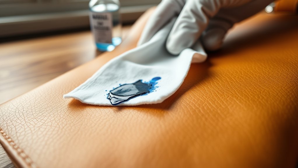blot ink quickly immediately