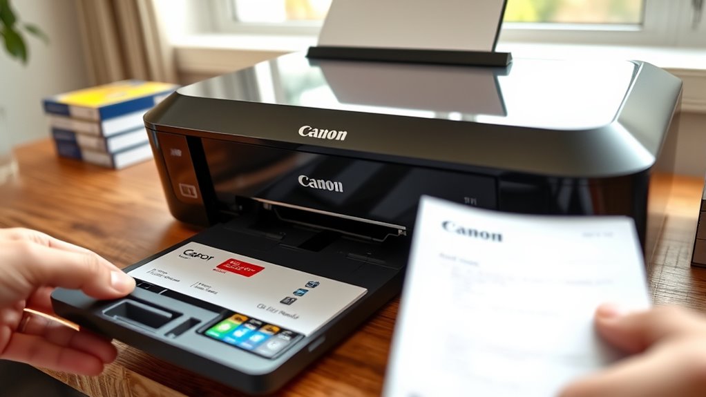 canon printers include starter cartridges