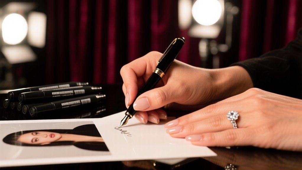 Why Don’t Celebrities Sign in Blue Ink?