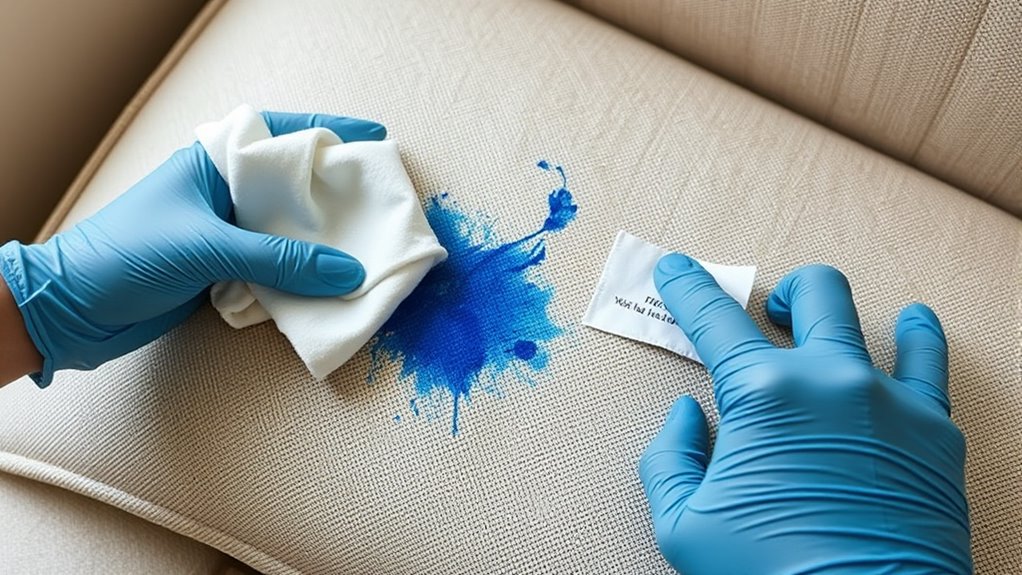 check fabric cleaning codes carefully