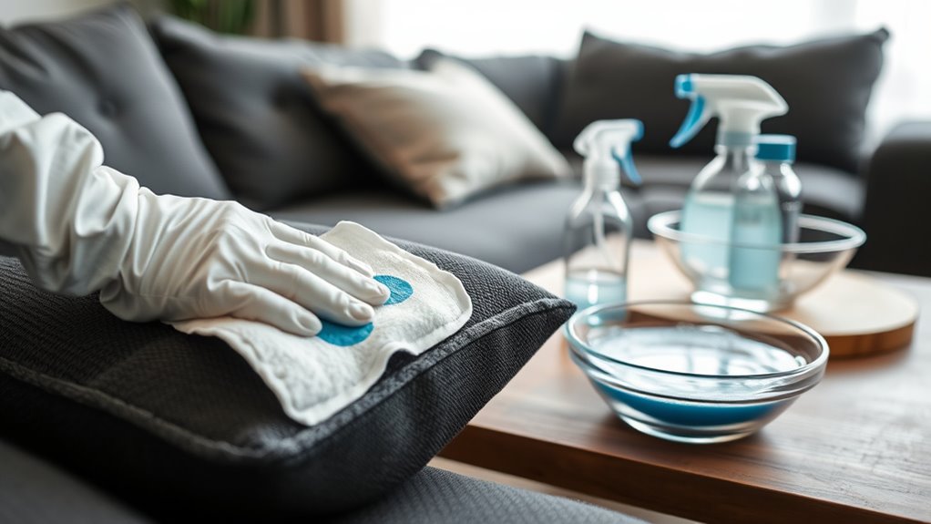 choose gentle or strong cleaners