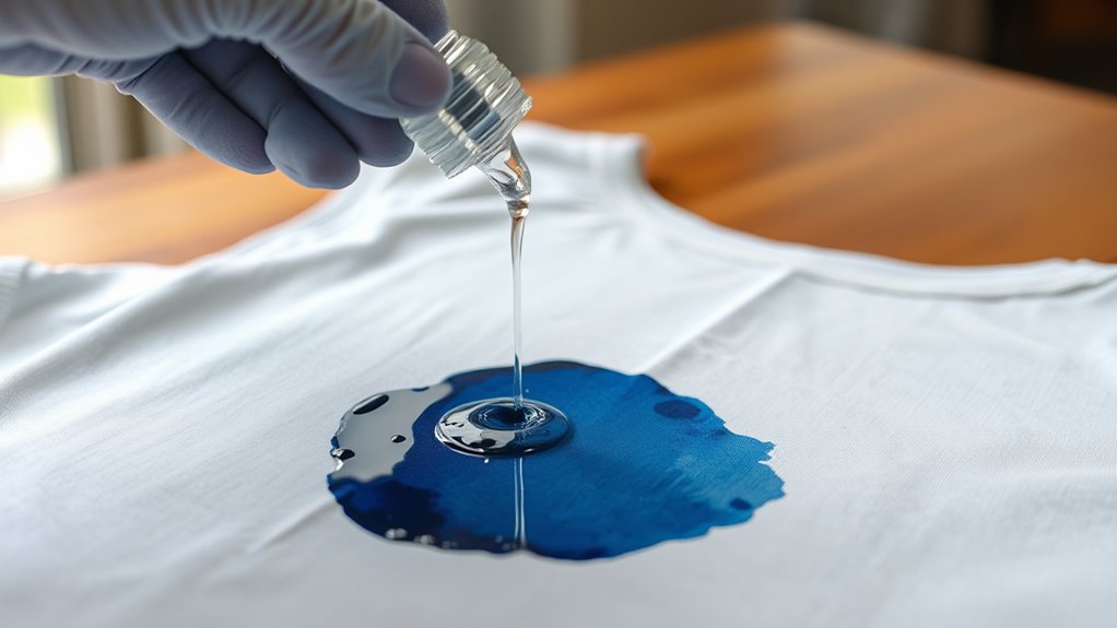 dish soap fades fresh ink