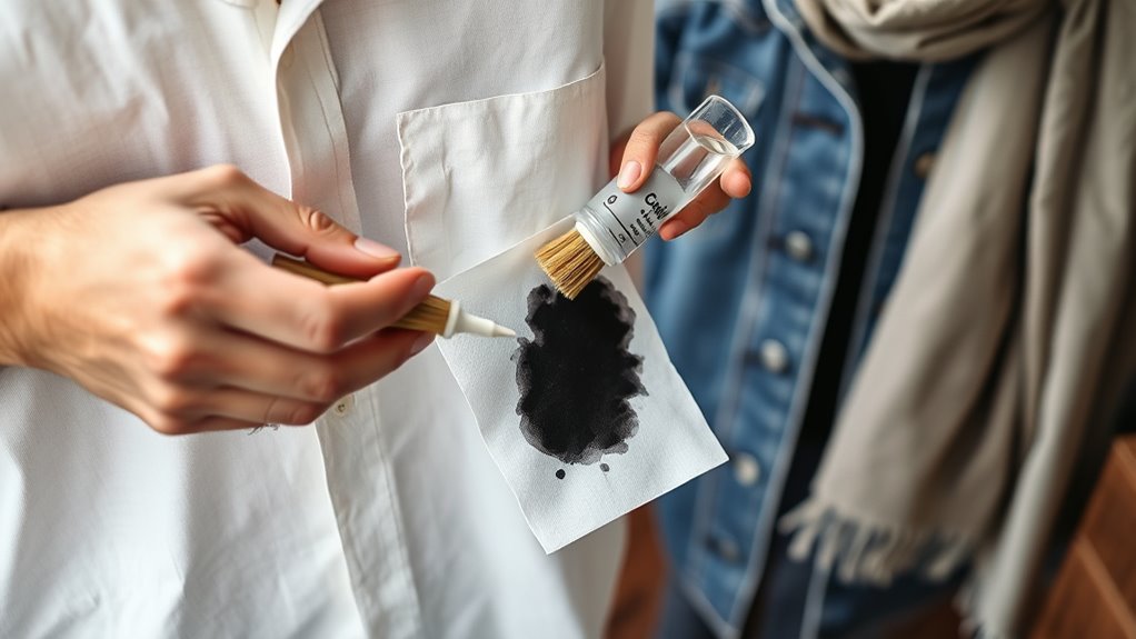 fabric specific ink stain removal