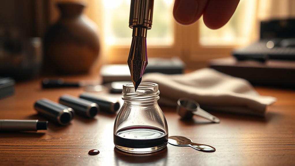 gather ink and filling tools