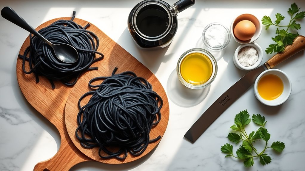 gather utensils and ingredients