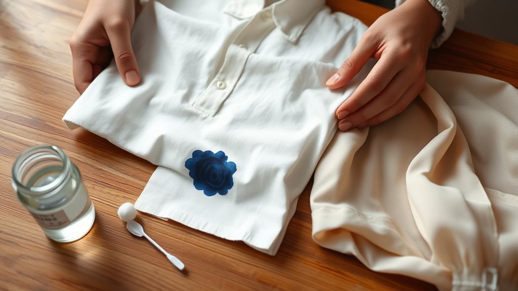 identify ink and fabric