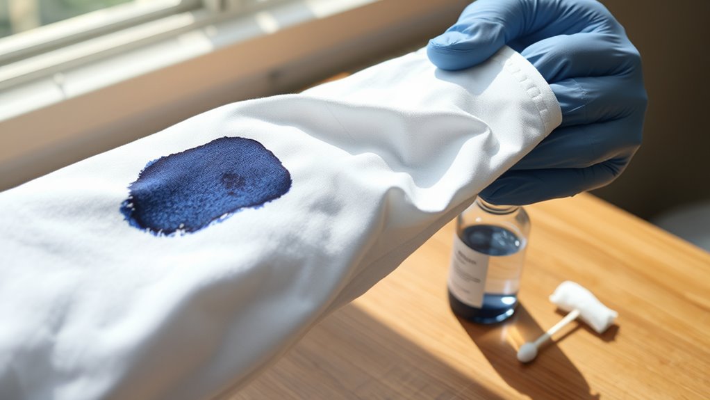 identify ink and fabric