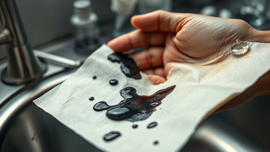 ink chemicals pass unchanged