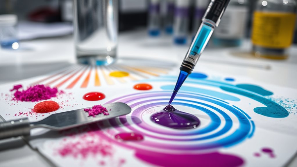 ink composition and analysis