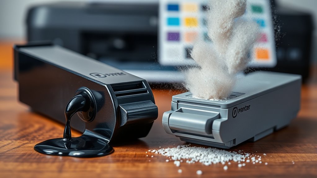 ink vs toner differences