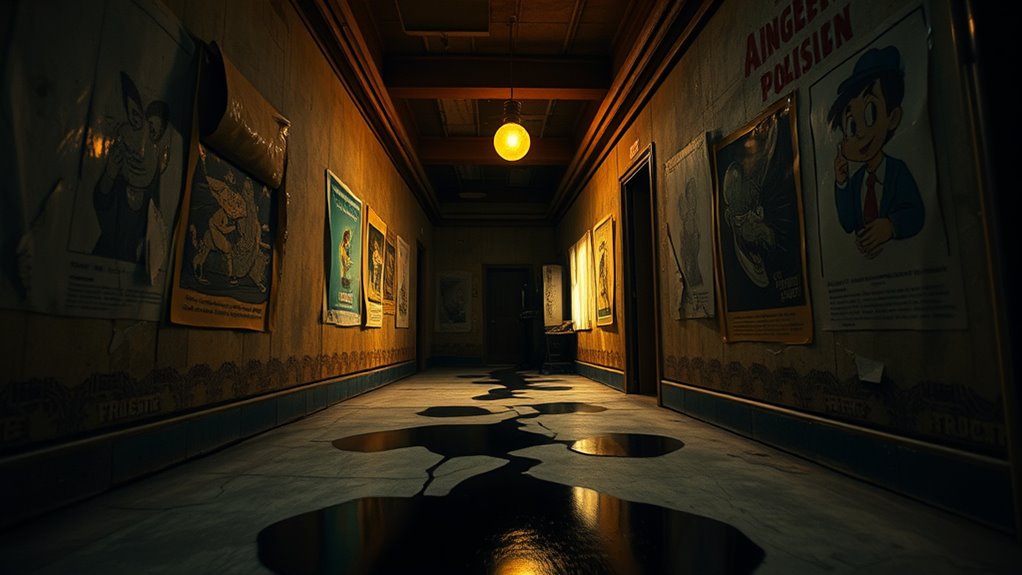 innocent cartoon sinister horror
