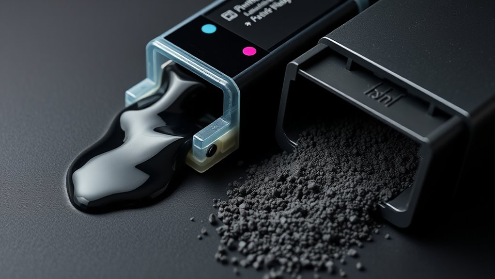 liquid ink versus toner