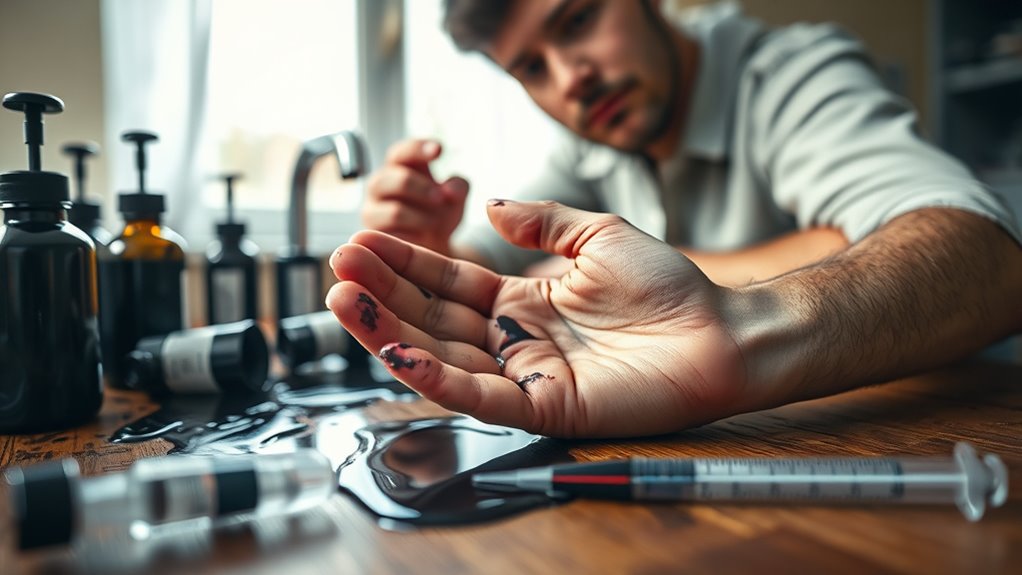 low toxicity ink ingestion