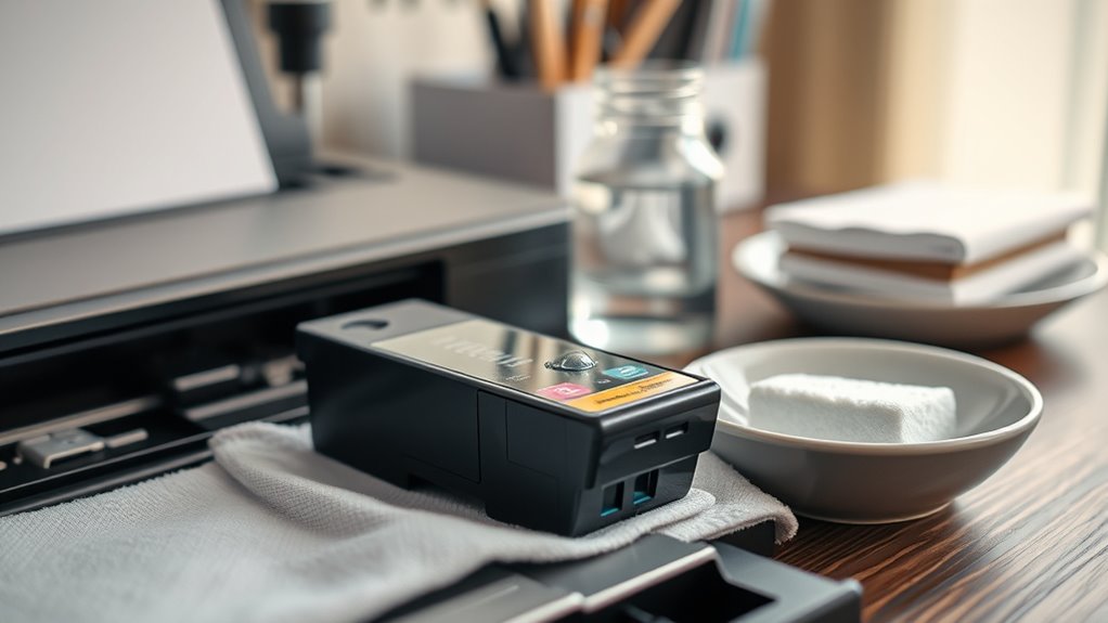 maintain ink moisture regularly