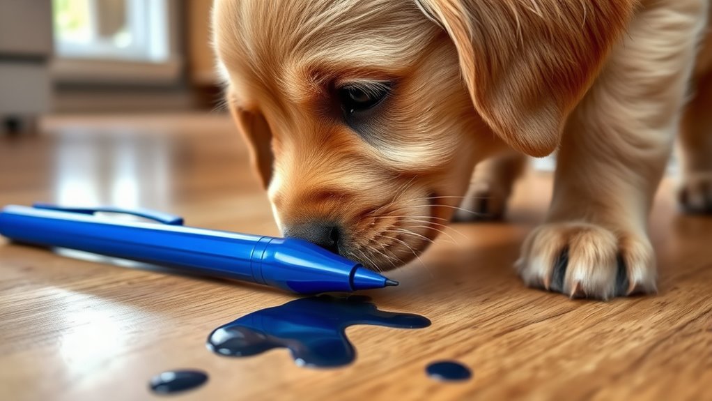 pen ink ingestion risks
