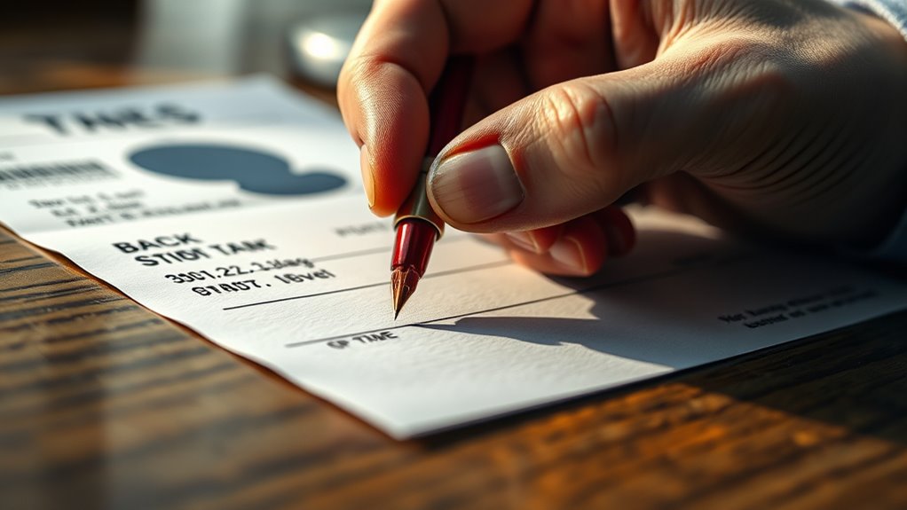 red ink signature acceptable