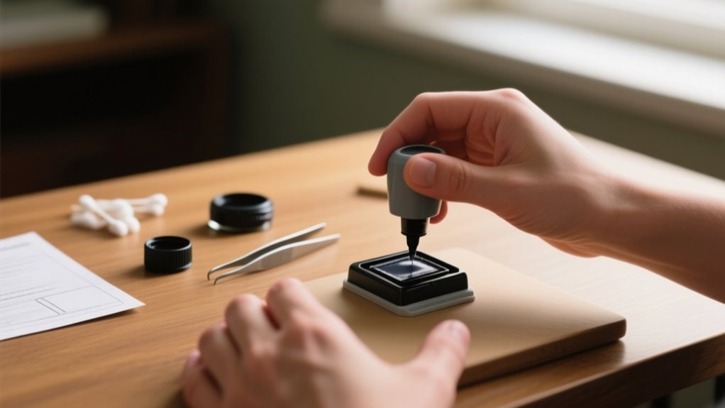 How to Refill an Ink Stamp in 7 Easy Steps
