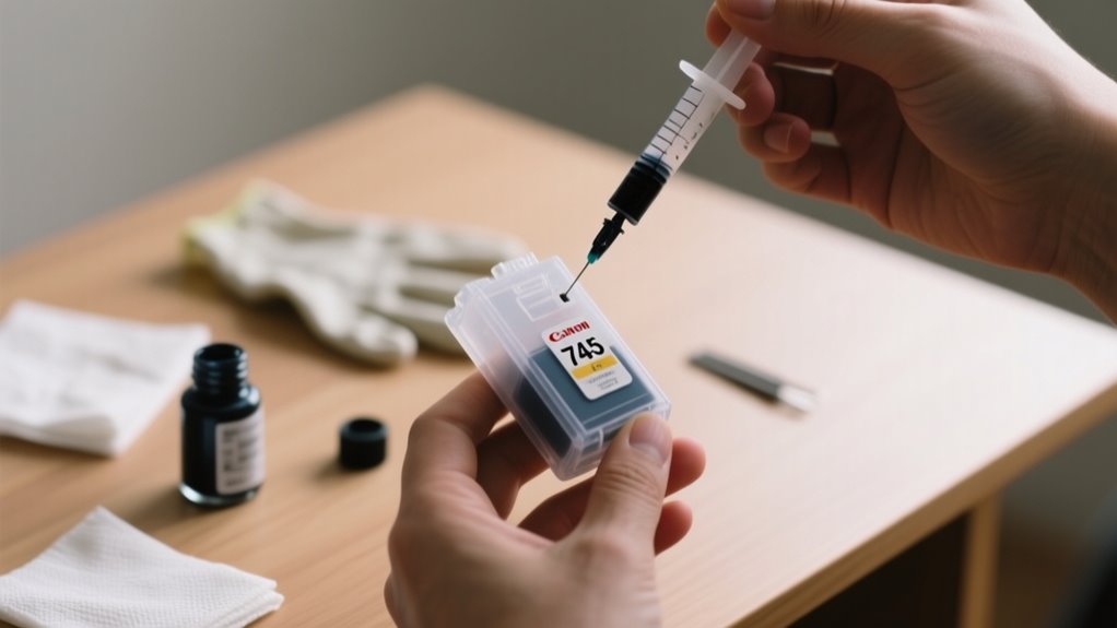 How to Refill Canon 745 Ink Cartridge in 10 Easy Steps