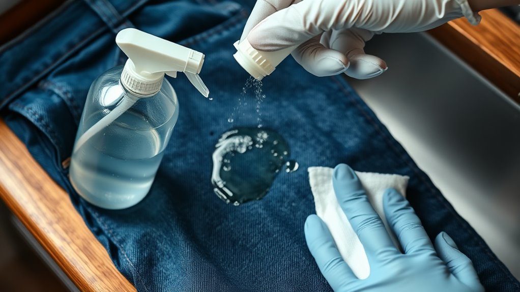 rinse blot assess test