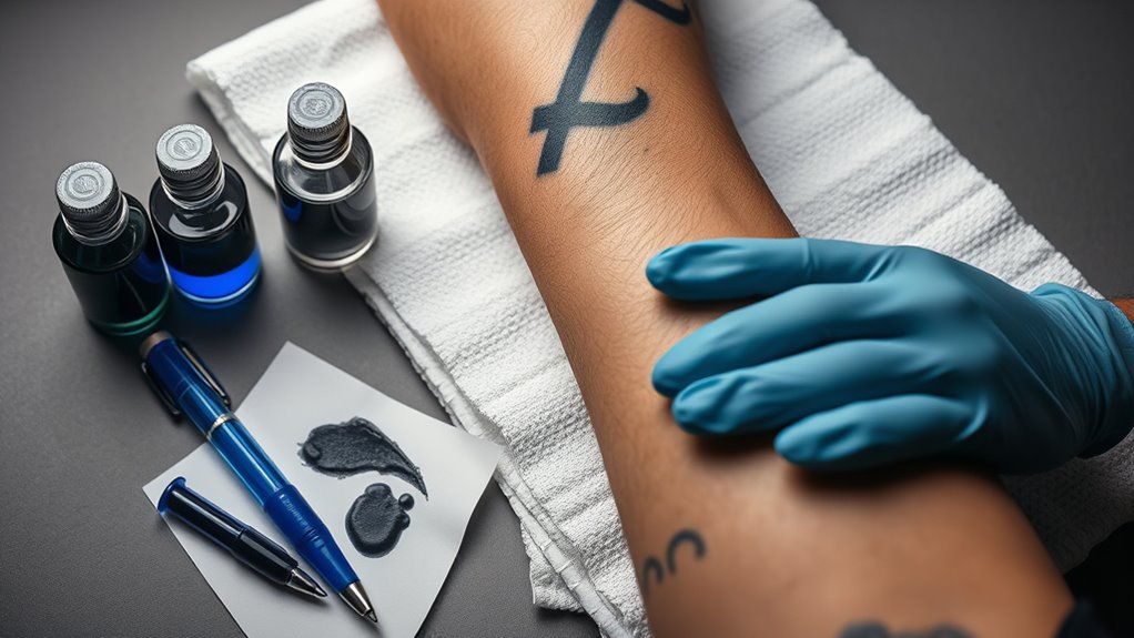 safe sterile tattoo ink