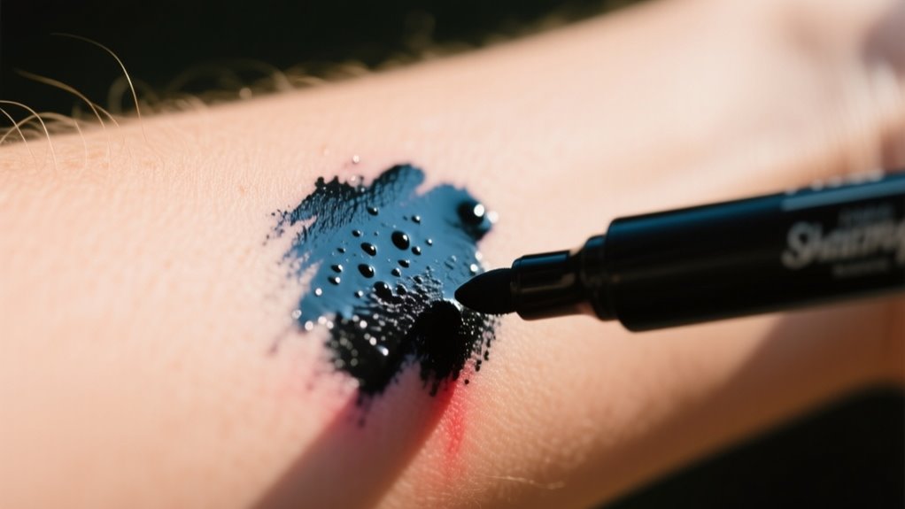 How Can Ink Poisoning Happen From Sharpie on Skin?