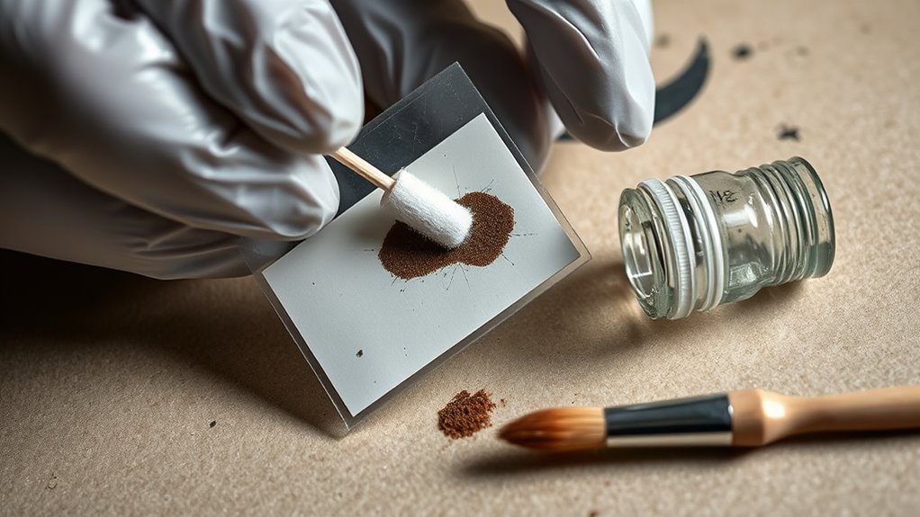 use acetone to remove ink