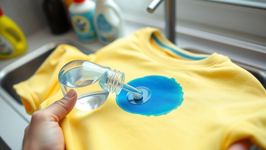 use alcohol based solvents carefully