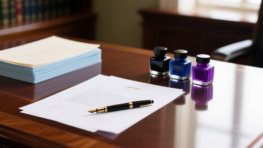 What Color Ink Should You Use for Legal Documents?