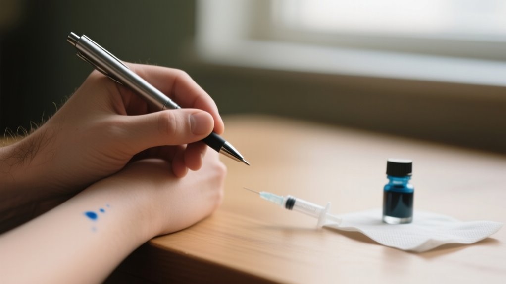 Can You Use Pen Ink for Stick and Poke?
